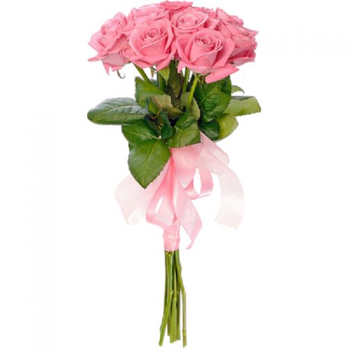 букет из 9-ти розовых роз с доставкой по Ильинке